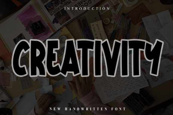 Inject Handmade Charm into Your Designs with the Creativity Font
