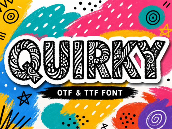 Why the Quirky Display Font Captures Creative Attention